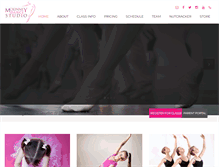 Tablet Screenshot of mckinneydancestudio.com